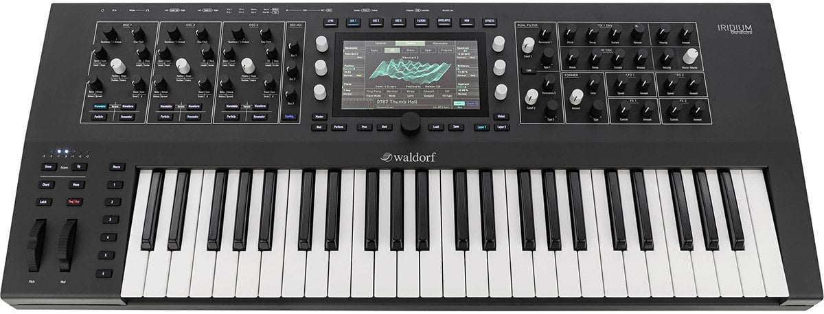 Waldorf Iridium Keyboard 49-Tuş Digital Polyphonic Keyboard / Klavye Synthesizer
